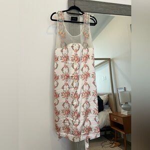 Simone Rocha Sheath Dress Sleeveless Midi Size 8